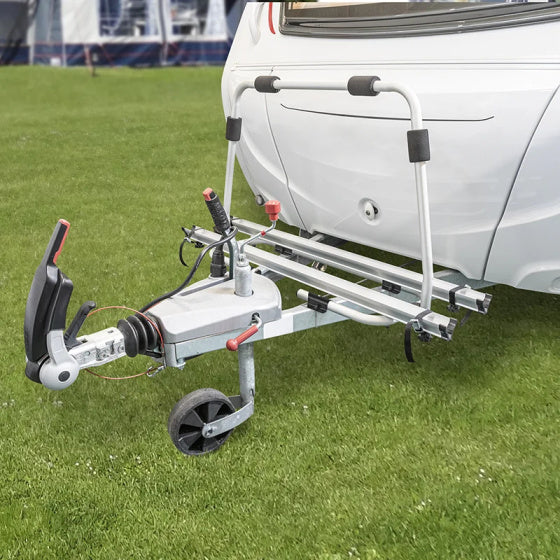 Load image into Gallery viewer, fietsendrager voor caravandissel 2 fietsen zilver
