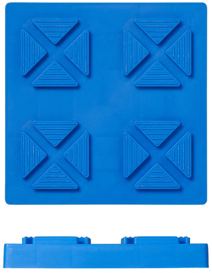 Load image into Gallery viewer, Proplus Onderlegplaten stapelbaar max. 1250 kg blauw 4 stuks
