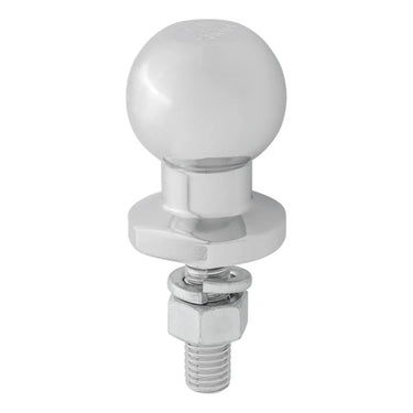 Proplus trekhaakkogel 50 mm recht staal m16 x 55 mm zilver