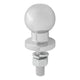 Proplus trekhaakkogel 50 mm recht staal m16 x 55 mm zilver