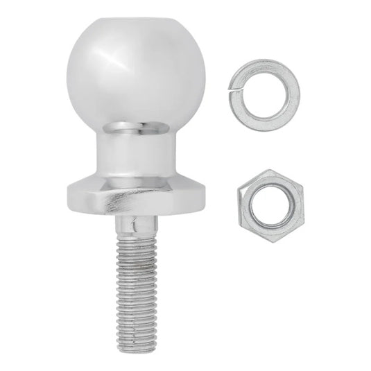 Proplus trekhaakkogel 50 mm recht staal m16 x 55 mm zilver