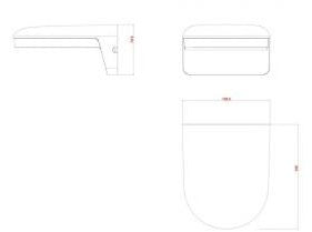 Enzo provision camera muurbeugel geschikt voor di-, dai-fix en dma zwart - 7900492