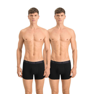 Puma Basic Boxershort Heren (Pack of 2) Zwart maat M