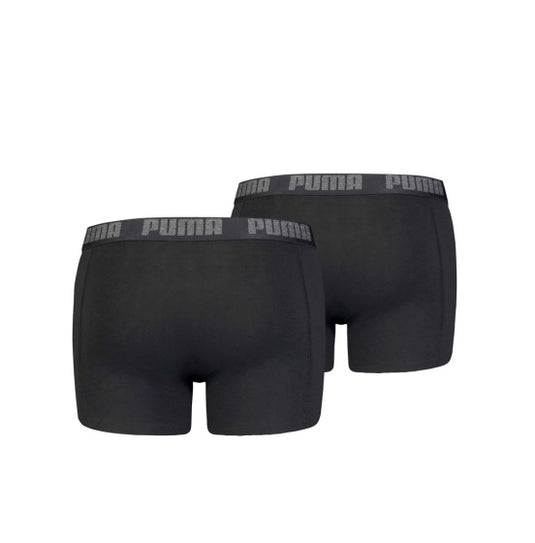 Puma Basic Boxershort Heren (Pack of 2) Zwart maat L
