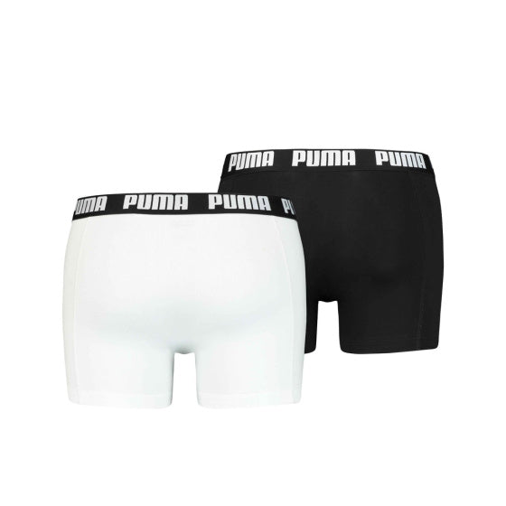 Load image into Gallery viewer, Puma Basic Boxershort Heren (Pack of 2) Zwart Witmaat L
