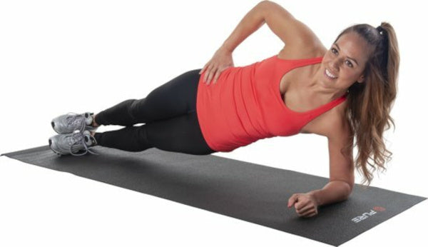 Load image into Gallery viewer, Pure2improve Yogamat 172 x 61 cm zwart
