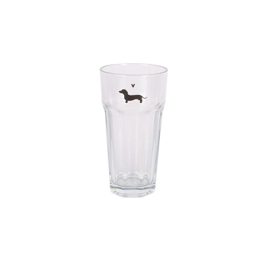 Clayre eef drinkglas tekkel 320ml ø8x15 cm glas
