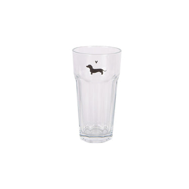 Clayre eef drinkglas tekkel 320ml ã˜8x15 cm glas