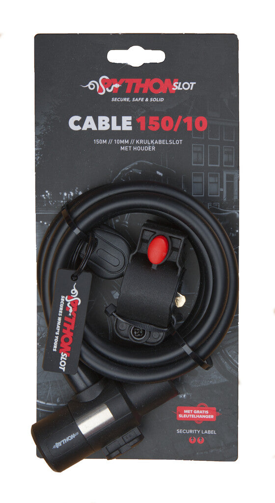 Load image into Gallery viewer, Python slot spiraalslot 10mmx150cm, met bracket
