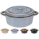 Excelent houseware stoofpannetje deksel aardewerk 350ml rond 13cm