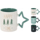 Home styling beker porselein 380ml 12.85oz