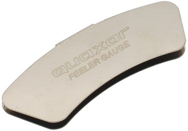 Quaxar pads and rotor feeler gauge
