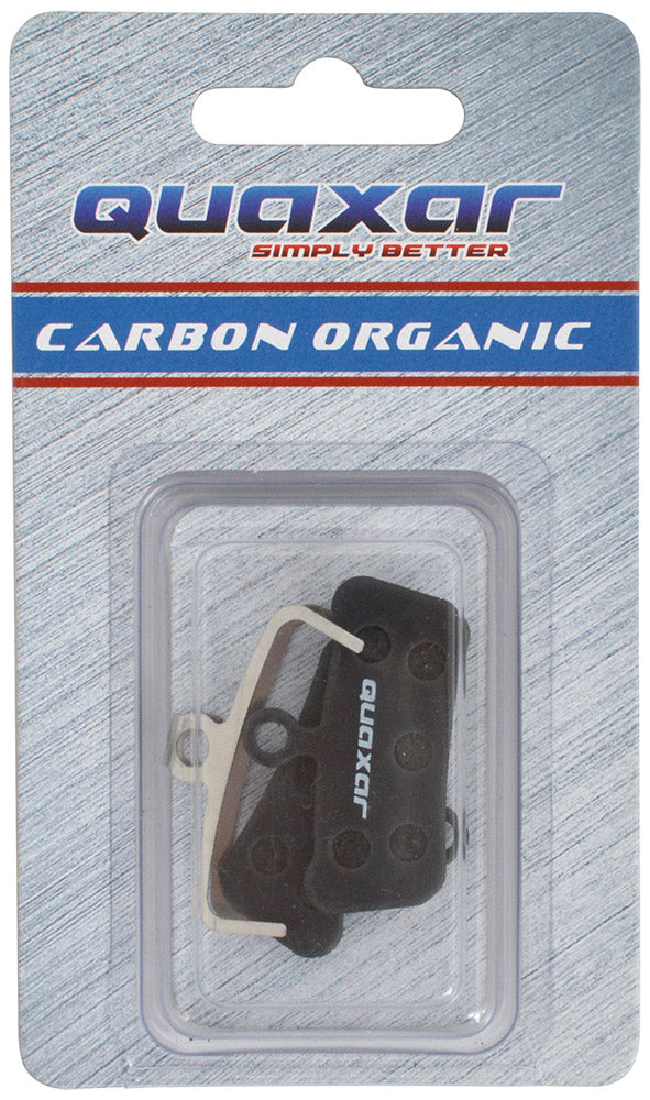 Load image into Gallery viewer, Quaxar organic disc brake pads for avid code trail
