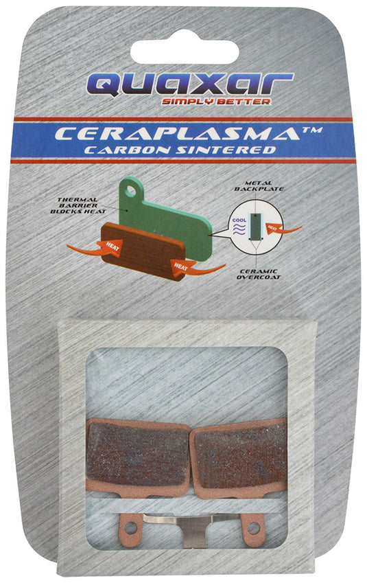 Quaxar shimano b01s tektro a10.11 metallic disc brake pads