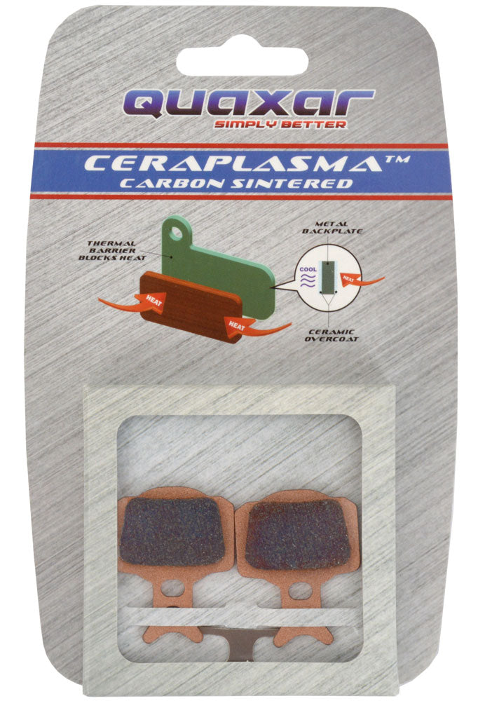 Load image into Gallery viewer, Quaxar sintered disc brake pads for formula the one mega r1 r1r rx ro c1
