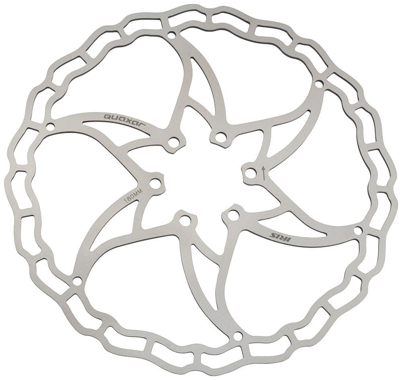Load image into Gallery viewer, Quaxar iris ultra-lightweight 6-hole disc rotor
