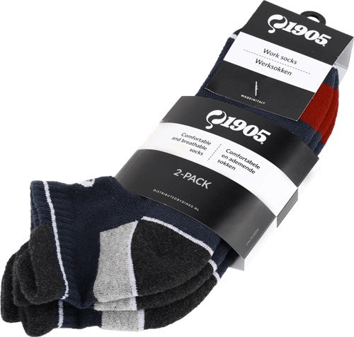 Afbeelding laden in galerijviewer, Quick q1905 sokken 2-pack | zwart | maat 47 - 00.114.008.06
