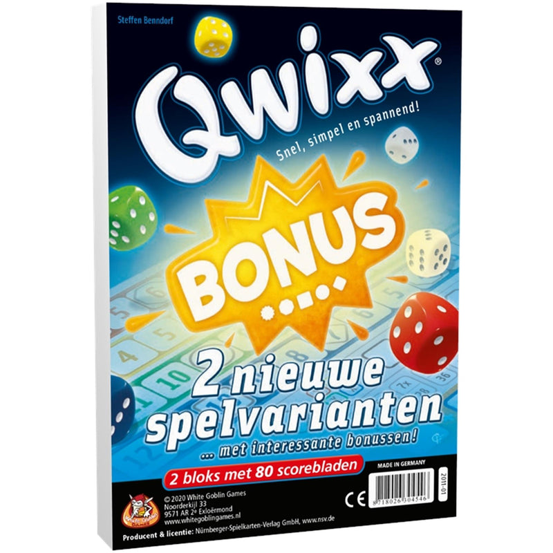 Load image into Gallery viewer, White goblin games qwixx bonus
