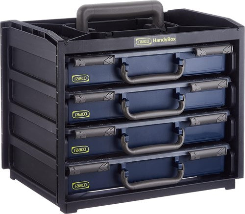 Afbeelding laden in galerijviewer, Raaco assortimentsdoos handy box met 4 assorters - 136242
