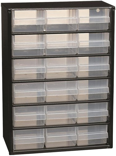 Raaco ladekast diy staal met 18 laden - 132022 - 132022