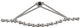Radon foldable chain holder