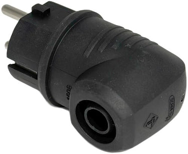 Enzo randaarde stekker rubber haaks abl - 6141230