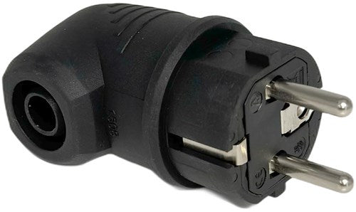 Load image into Gallery viewer, Enzo randaarde stekker rubber haaks abl - 6141230
