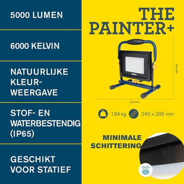 Rapid bouwlamp the painter+ | 5000 lumen - 5001730