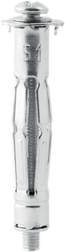 Rapid hollewandpluggen | ø11x52 | voor 6-21 mm plaatdikte | 40kg draagkracht | 10 stuks in een doos - 5001550
