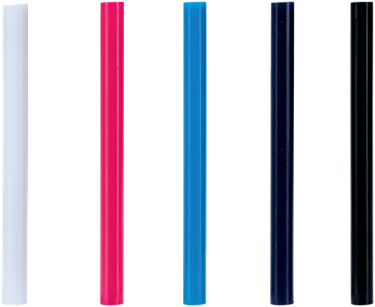 Rapid lijmpatronen gekleurd | classic | 7 mm x 94 mm | 36 stuks | blister - 5001363