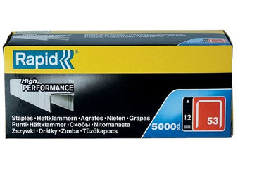 Rapid nr. 53 dundraadnieten 10 mm, 5.000 stuks - 40303085 - 40303085