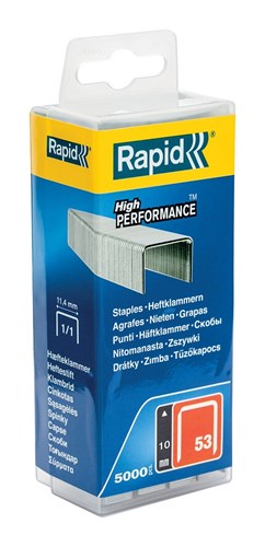 Rapid nr. 53 dundraadnieten 10 mm, 5.000 stuks - 40303085 - 40303085