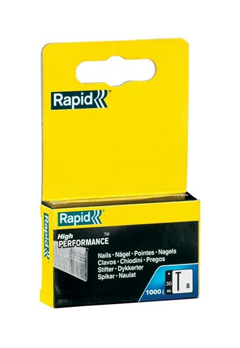 Load image into Gallery viewer, Rapid nr. 8 brads rvs 30 mm, 1.000 stuks - 40303066 - 40303066
