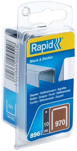 Load image into Gallery viewer, Rapid nr. 970 vlakdraadnieten 10 mm, 900 stuks - 40109551 - 40109551
