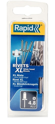 Load image into Gallery viewer, Rapid nr. 970 vlakdraadnieten dp 14 mm, 670 stuks - 40109599 - 40109599
