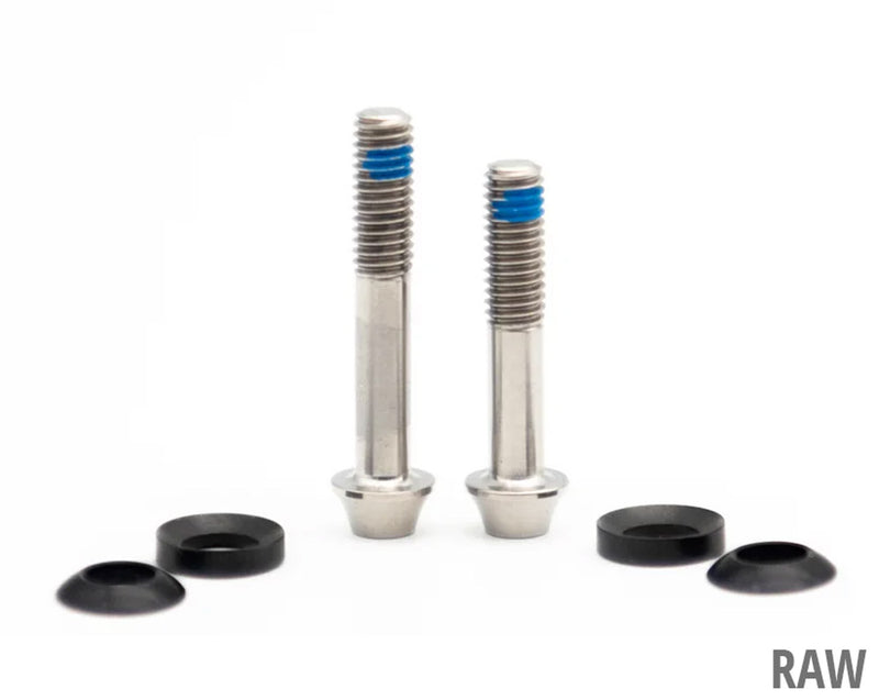 Load image into Gallery viewer, Oak components titanium screws set m6x30 m6x35 (2 pieces) for plasmadapt brake adapter
