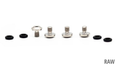 Oak components titanium screws set for sram bleedport mineral oil (4 pieces)