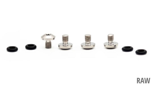Oak components titanium screws set for sram bleedport mineral oil (4 pieces)