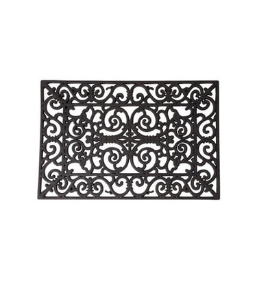 Esschert design klassieke deurmat 60x40cm rubber