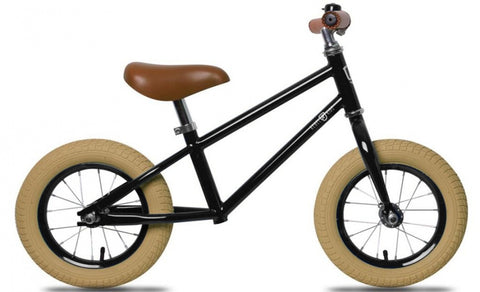 rebel kidz balance bike 12.5", dark blue. with adjustable handlebars and saddle