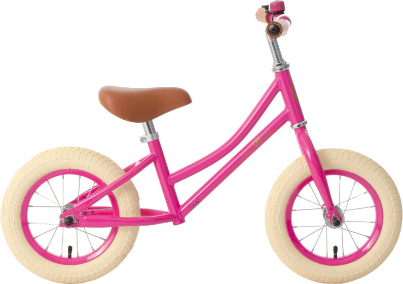 Load image into Gallery viewer, Rebel Kidz 12.5 , fuchsia. Met verstelbaar stuur en zadel

