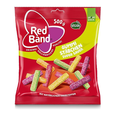 Red band gummi stäbchen (12x 500gr)