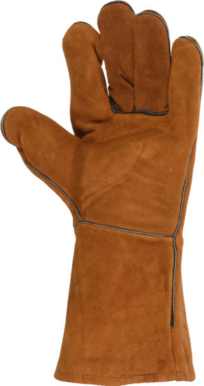 Vaggan BBQ Handschoenen Leer Bruin Maat 11 XL