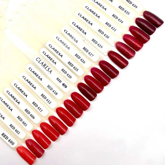 Claresa uv led gellak 5ml red 420 full berries