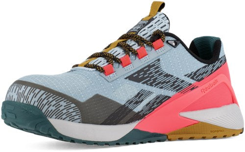 Load image into Gallery viewer, Reebok werkschoen nano ib382 s1ps | blauw roze | maat 37 - 690774734869
