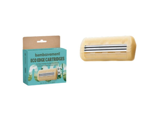Bamboovement scheermesje refill - ecoedge - 5 stuks