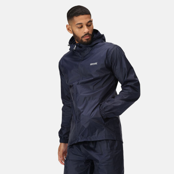 Load image into Gallery viewer, Regatta Jacket III waterdichte outdoorjas donkerblauw maat L
