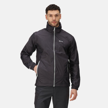 Regatta Lyle IV regenjas capuchon heren grijs maat M