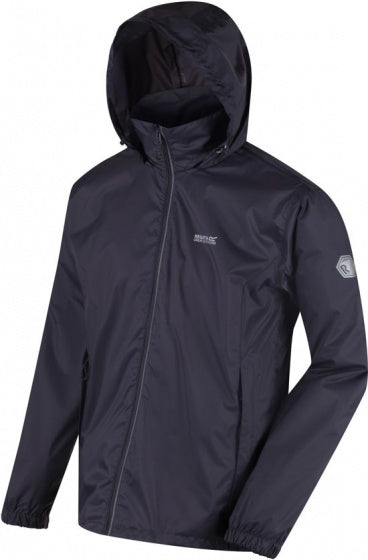 Regatta Lyle IV regenjas capuchon heren grijs maat XL