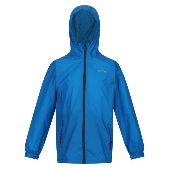 Load image into Gallery viewer, Regatta Pack It III regenjas jongens blauw maat 9-10 jaar
